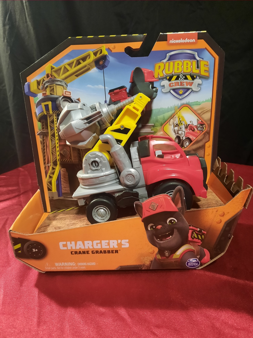 Nickelodeon Rubble & Crew Charger's Crane Grabber Truck